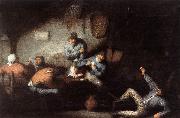 Inn Scene ag OSTADE, Adriaen Jansz. van